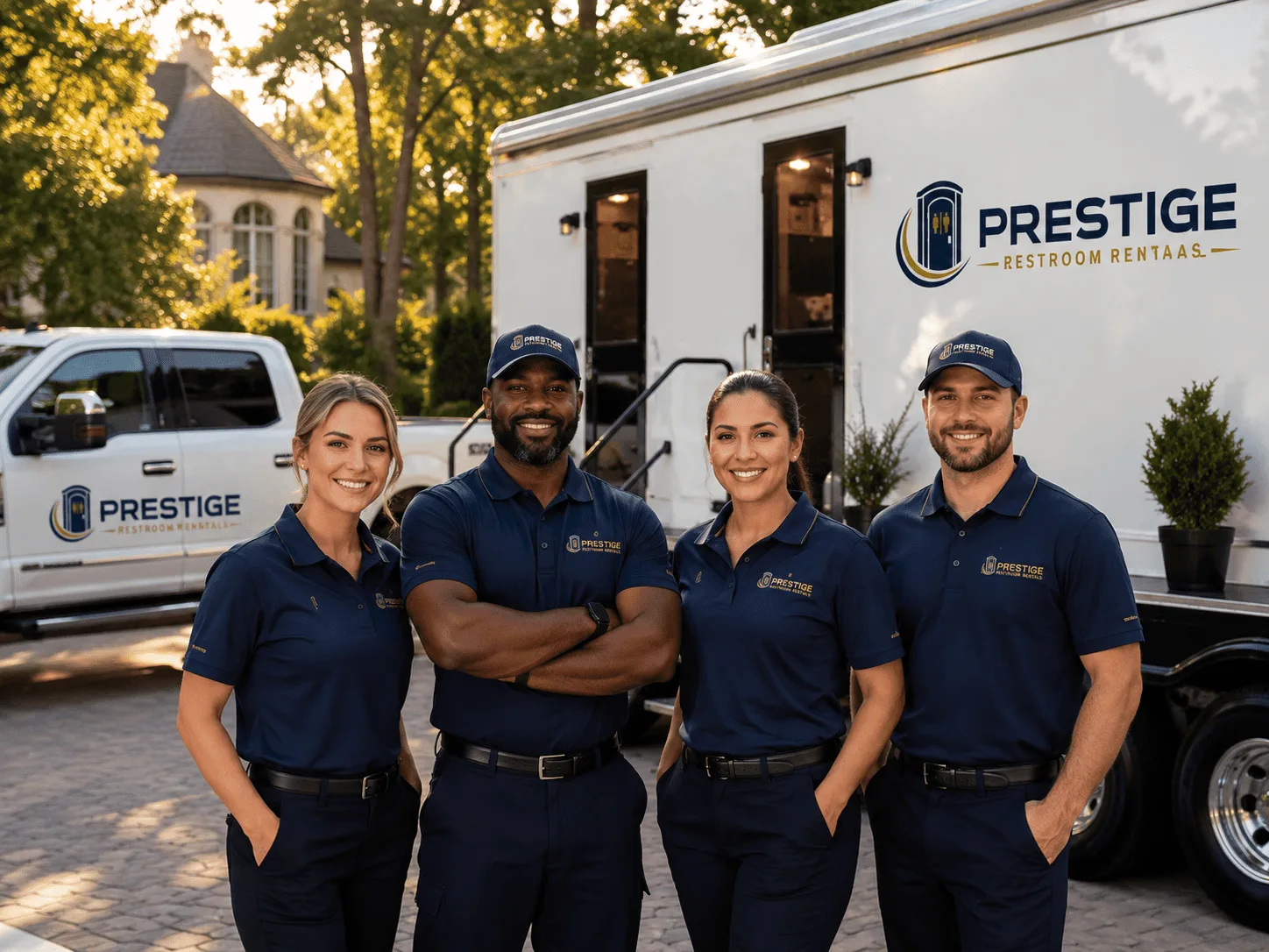 Trusted Luxury Portable Restrooms company in Saint Benedict, LA